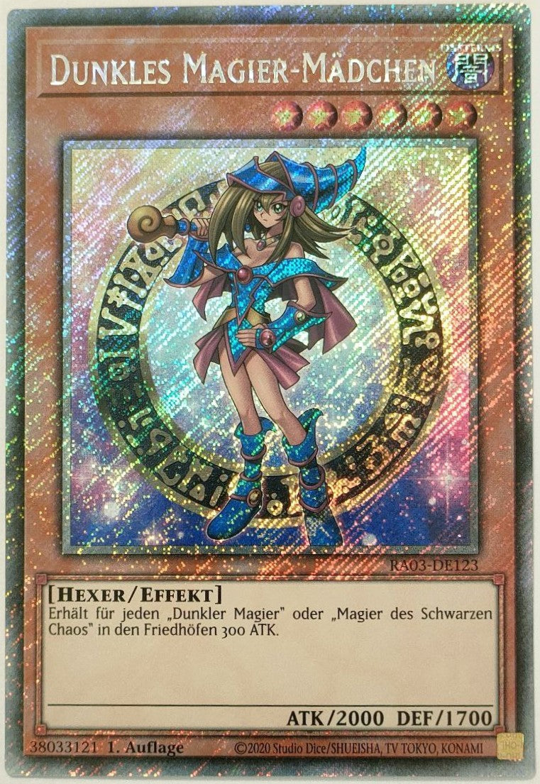 Dunkles Magier-Mädchen - Platinum Secret Rare